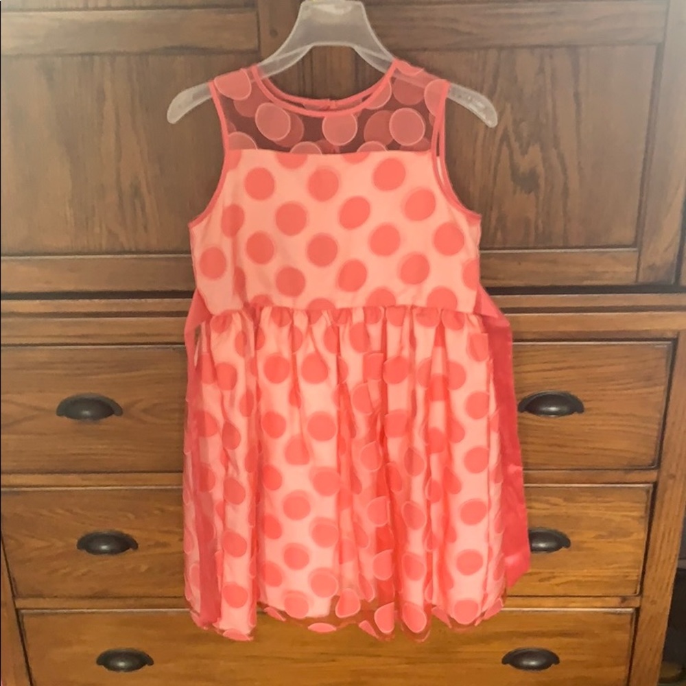 Girls polka dot dress